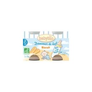 Image de BabyBio Douceur de Lait : Biscuit 2 x 130g - dès 6 mois