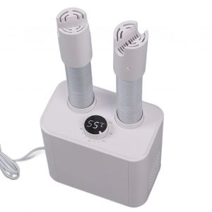 Sèche-chaussures électrique domestique 150W, sèche-bottes télescopique, chauffe-pieds, pour usage domestique et voyage, bouton de synchronisation, prise ue