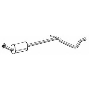 Walker Silencieux intermédiaire 71212