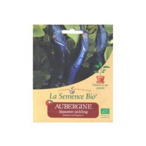 La Semence Bio Graines bio - Aubergine Japanese pickling 20gn graines biologique