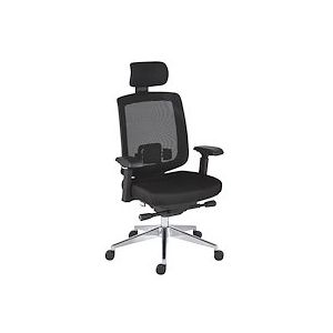 Sièges de bureau Peely noir
