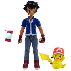 Tomy Coffret exclusif 20 ans : figurines Sacha et Pikachu Pok&eacute;mon