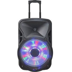 Image de Ibiza Sound Party PARTY-15LED Enceinte portable amplifiée