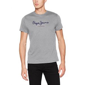 Image de Pepe Jeans EGGO T-shirt Homme Gris (Grey Marl) Small (Taille fabricant:S)