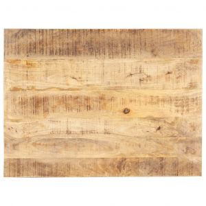 Image de VidaXL Dessus de table Bois de manguier solide 15-16 mm 80x60 cm