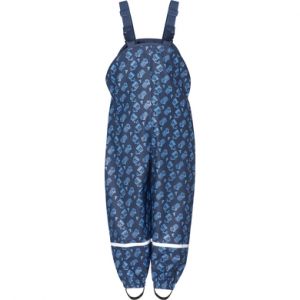 Playshoes Salopette de pluie enfant chantier, bleu marine - Taille 98 (3 ans)
