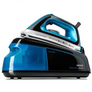 Haeger Fer à Repasser Générateur de Vapeur Deep Blue - 2200W, 3.5 bar, vapeur 80 g/min