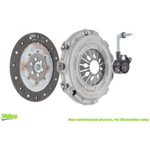 Valeo Kit d'embrayage pour VOLKSWAGEN: Golf, Touran, Polo, Tiguan, Scirocco, Passat, Caddy, Eos, New Beetle, Sharan, Jetta, CC (Ref: 834619)