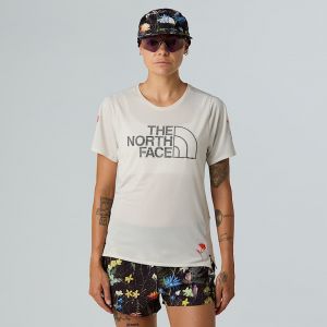 The North Face T-shirt Summit High Trail Graphic Pour Femme Calacatta Taille L female