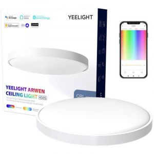 Yeelight Arwen 450S Plafonnier LED Circulaire Intelligent WiFi 455mm 50W Blanc F