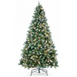 Sapin de Noël Dkd Home Decor Vert Métal Polyéthylène 90 x 90 x 180 cm 180 cm