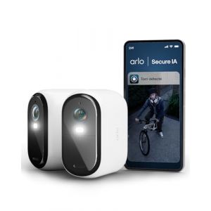 Arlo Caméra de surveillance 2 caméras ext Essential3 XL 2K