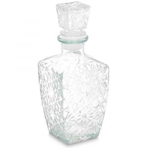 Dam Carafe à whisky en verre taillé 450ml