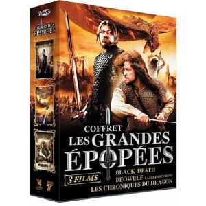Image de Coffret Grandes épopées - Black Death + Beowulf : La légende viking + Les Chroniques du Dragon