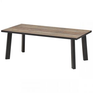 Altobuy KARMINA Table B e Aspect Bois et Métal