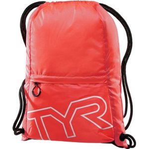 TYR Draw String Backpack, red Sacs à dos & Sacoches natation