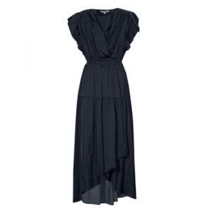 Morgan Robe longue cintrée à dentelle marine femme - Taille 38