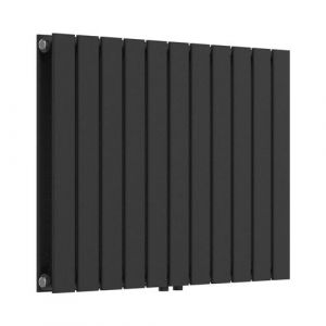 Radiateur à panneaux double Nore 1097 W acier 60 x 80 cm noir [neu.haus]