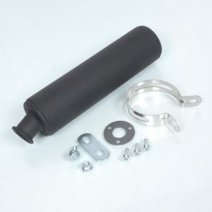 Tecnigas Silencieux Tecnium acier noir