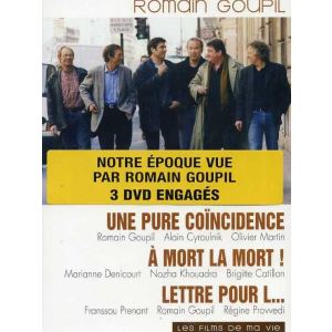 Image de Coffret Romain Goupil - Une pure coincidence + A mort la mort + Lettre pour L