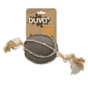 Duvo+ Chien Toile Jouet Balle Avec Cordon 34 X 14 X 12 Cm