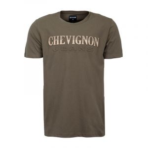 Chevignon Tee Shirt Logo Ray&eacute; En Coton Homme