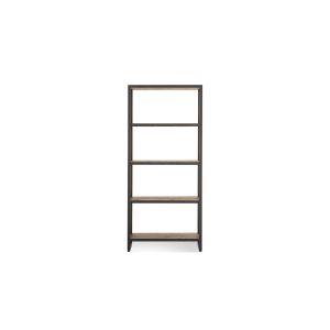 Décoration d'Autrefois Bibliothèque Bois Métal Marron 80x38x180cm