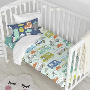 Moshi Moshi Holidays Parure Housse De Couette Berceau 2 Pièces
