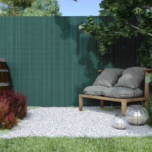 Image de Jarolift Canisse en PVC pour jardin, balcon et terrasse, 90 x 400 cm, verte semblable à RAL 6005