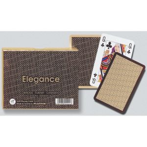 Piatnik Coffret de 2 jeux de cartes ELEGANCE