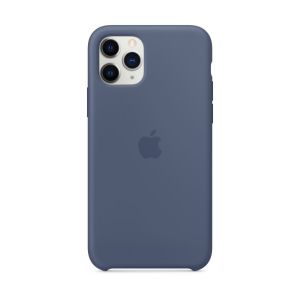 Apple Coque iPhone 11 Pro Silicone Bleu Alaska