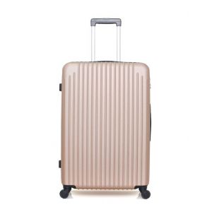 Hero Valise Grand Format ABS CARPATES 75 cm 4 Roues - Rose L Rose Dore