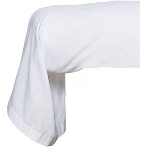 Today Taie de traversin Essential - 45 x 185 cm - 100% Coton uni - Craie