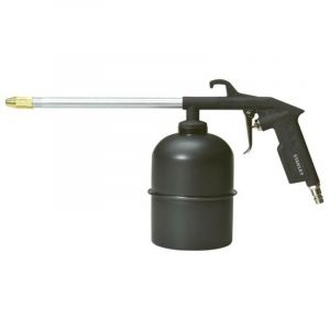 Stanley Pistolet à pulvérisation pneumatique avec longue buse, capacité de 1 l, 130 L/min
