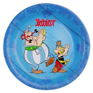 Chaks 8 Assiettes Astérix 23 Cm