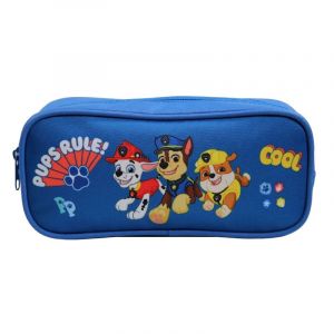 Trousse scolaire rectangulaire pat'patrouille bleue bagtrotter