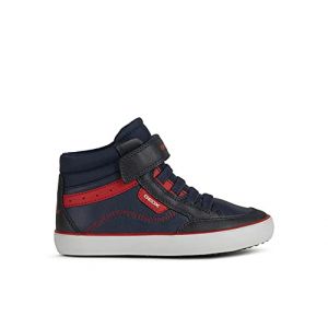 Geox Junior Boy J GISLI BOY B SNEAKERS NAVY/RED_26 EU