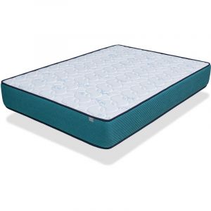 Dormalit - Matelas 200X200 sibaris &Eacute;paisseur 22 cm- Mousse &agrave; M&eacute;moire de forme - R&eacute;duit les points de pression - Equilibr&eacute;
