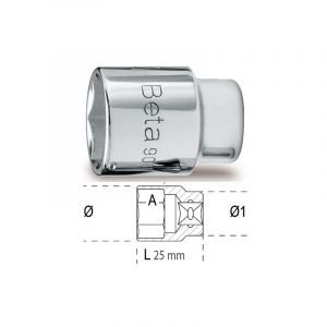 Beta Douille 6 pans 1/4 - 900 (t. 13 ____ 18 _____ 12 ____ 10 mm)"
