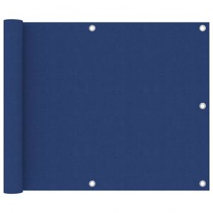 VidaXL Écran de balcon Bleu 75x500 cm Tissu Oxford
