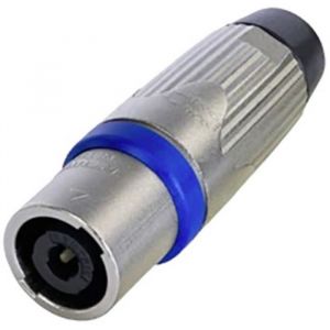 Neutrik NLT4MXX Connecteur argent, bleu 1 pc(s)