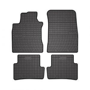 Omac Tapis de Sol - Renault Modus - Caoutchouc léger - Noir