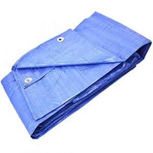 GARDENIX Bâche de Protection Multi-usages Bleu 60 g/m² (3 m x 3 m)