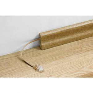 Goobay Câble réseau extra-plat CAT 6 U/UTP - 95896 - 3 m - marron foncé - [1x RJ45 mâle - 1x RJ45 mâle]
