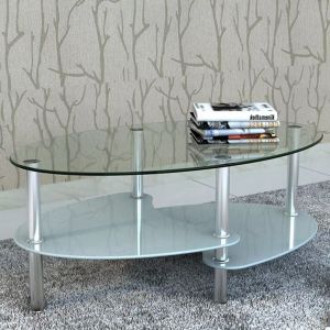 Image de VidaXL Table basse avec design exclusif Blanc