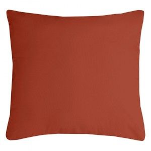 Lovely Coussin carré (60 cm) Nelson Terracotta