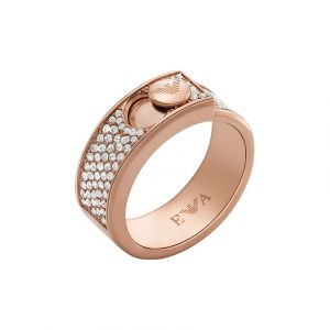 Emporio Armani Bague pour femme EGS3092221 Acier inoxydable