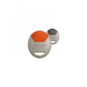 Comelit Badge porte clé MIFARE Gris/Orange - CLE/GO