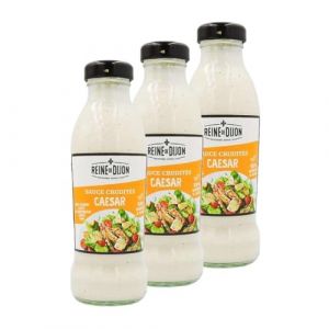 Reine de dijon Lot 3x Sauce césar - Bouteille 230ml