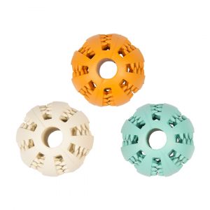 Balle pour chien Duvoplus Rubber Dental Ball With Flavoring